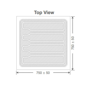 40x40mil 295nm UVB